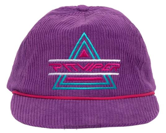 Pit Viper chapéu de tosador roxo 4XB4L223