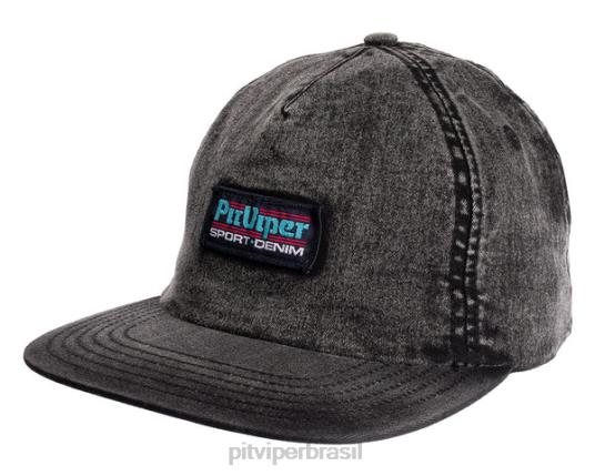 Pit Viper chapéu jeans esportivo não estruturado 4XB4L168