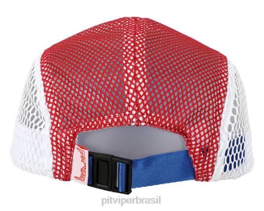 Pit Viper chapéu super mesh com fita azul 4XB4L181