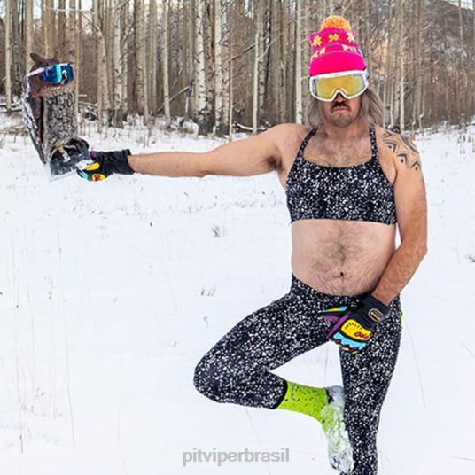 Pit Viper gorro pom pom rosa 4XB4L231