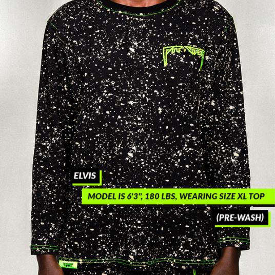 Pit Viper camiseta de manga comprida underground key player 4XB4L242