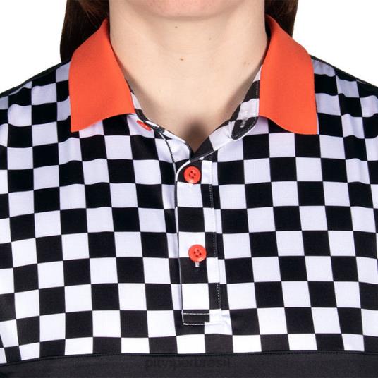 Pit Viper polo tecnológico da pista da vitória 4XB4L189